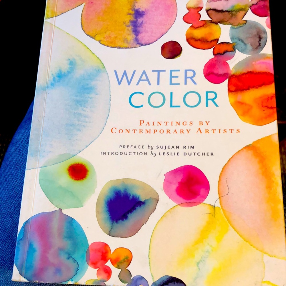 Watercolor paintings book